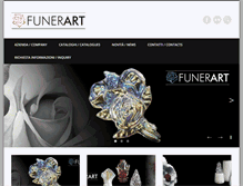 Tablet Screenshot of funerart.com